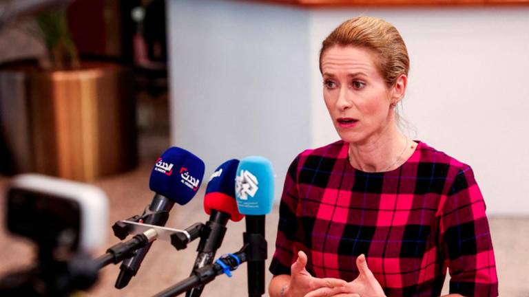 European Union High Representative for Foreign Affairs and Security Policy Kaja Kallas speaks to the media as she arrives at the 5th EU-Southern Neighbourhood Ministerial meeting in Brussels, Belgium, July 14, 2025. - REUTERSPIX
