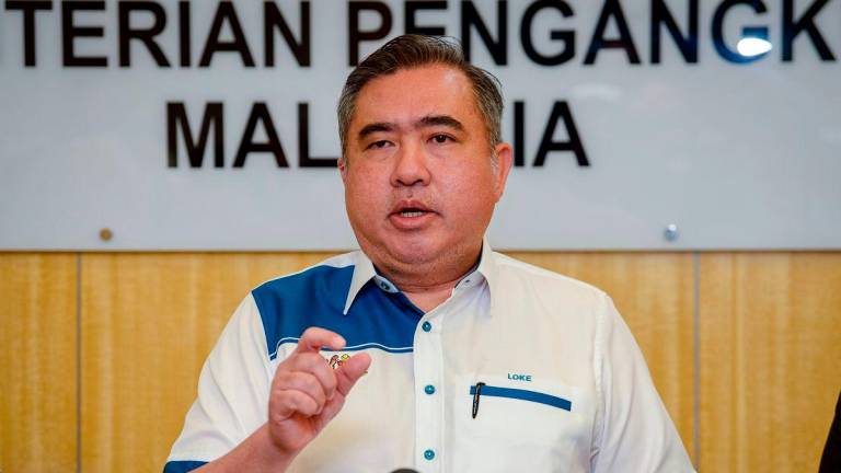 Transport Minister Anthony Loke - Photo by BERNAMA