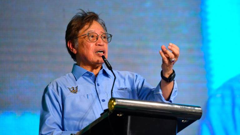 Sarawak Premier Tan Sri Abang Johari Tun Openg - Photo by BERNAMA