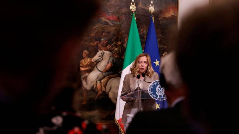 Italian Prime Minister Giorgia Meloni - Photo by REUTERS