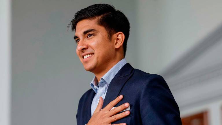 Ahli Parlimen Muar Syed Saddiq Syed Abdul Rahman - fotoBERNAMA
