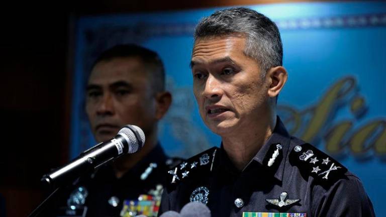 Bukit Aman Criminal Investigation Department director Datuk Seri Mohd Shuhaily Mohd Zain - BERNAMApix