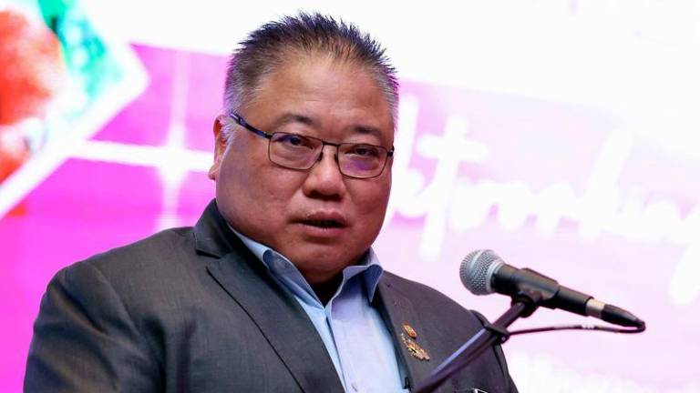 Bintulu Member of Parliament Datuk Seri Tiong King Sing - BERNAMApix