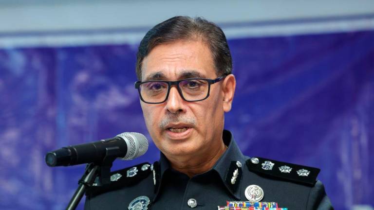 Johor Bahru Utara police chief ACP Balveer Singh Mahindar Singh - Photo by BERNAMA