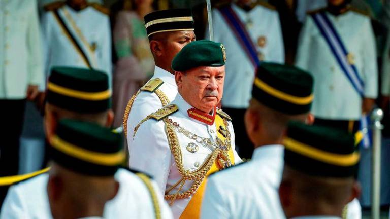 Yang di-Pertuan Agong Sultan Ibrahim - fotoBERNAMA