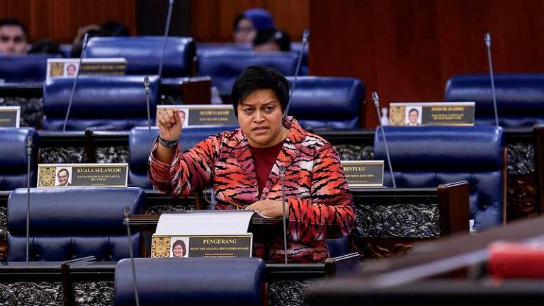 Menteri di Jabatan Perdana Menteri (Undang-Undang dan Reformasi Institusi) Datuk Seri Azalina Othman Said - fotoBERNAMA