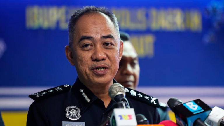 State deputy police chief Datuk Mohd Alwi Zainal Abidin - BERNAMApix