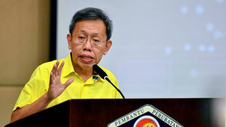 Sarawak Deputy Premier Datuk Amar Dr Sim Kui Hian - BERNAMApix