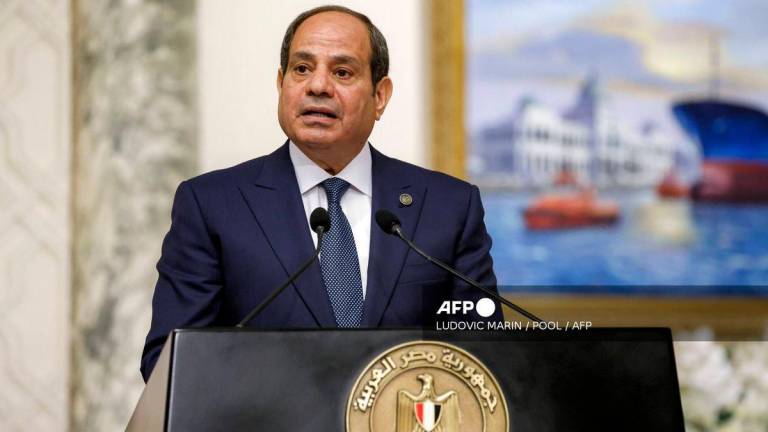 Egypt’s President Abdel Fattah al-Sisi - (Photo by Ludovic MARIN / POOL / AFP)