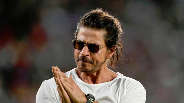 Bollywood actor and co-owner of Kolkata Knight Riders’ team Shah Rukh Khan - AFPpix
