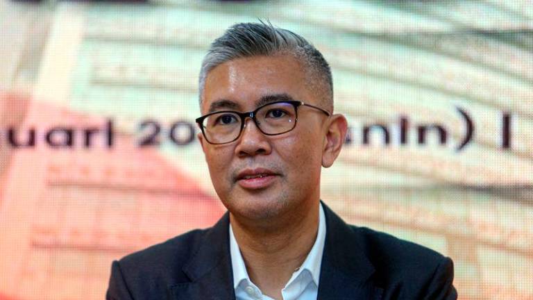 Menteri Pelaburan, Perdagangan dan Industri Tengku Datuk Seri Zafrul Abdul Aziz - fotoBERNAMA