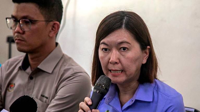 Perak Housing and Local Government Committee chairman Sandrea Ng Shy Ching. - BERNAMApix