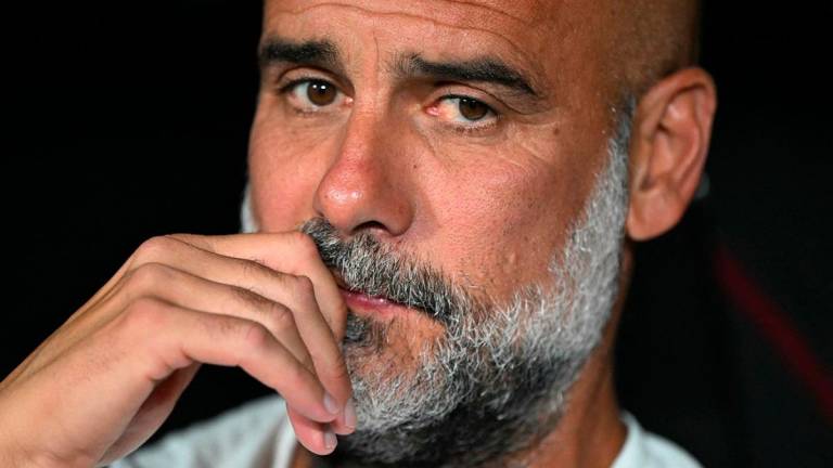 Manchester City’s Spanish head coach Pep Guardiola. - PATRICIA DE MELO MOREIRA / AFP