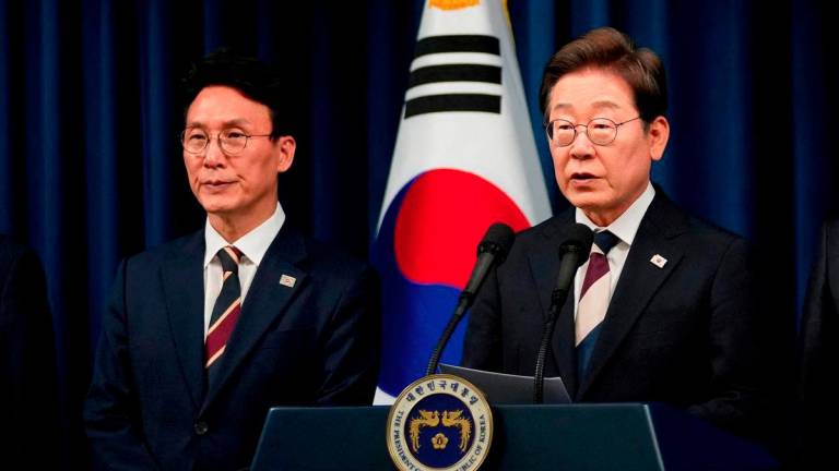 President Korea Selatan Lee Jae-myung - Ahn Young-joon/Pool melalui Reuters