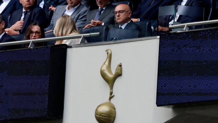 Tottenham Hotspur’s former chairman Daniel Levy - Ben STANSALL / AFP