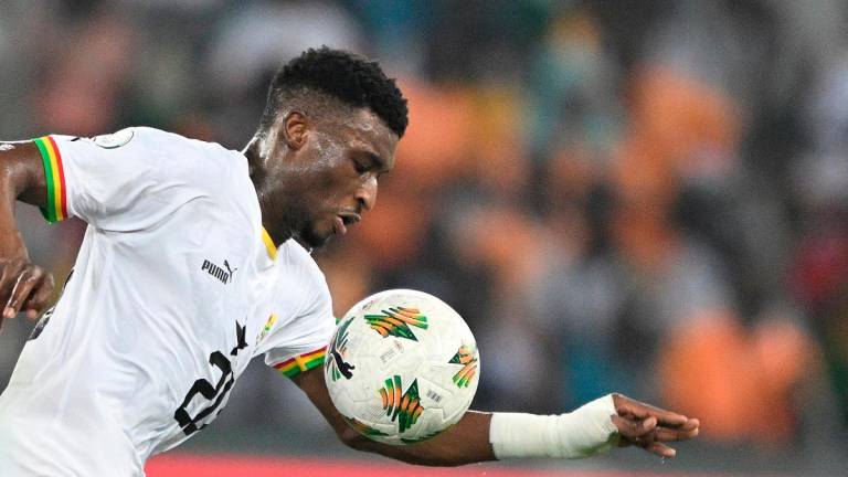 Ghana’s midfielder #20 Mohamed Kudus. - Issouf SANOGO / AFP