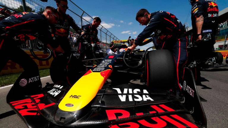 Max Verstappen of the Netherlands and Oracle Red Bull Racing prepares to drive on the grid during the F1 Grand Prix of Canada at Circuit Gilles-Villeneuve on June 15, 2025 in Montreal, Quebec. - AFPPIX