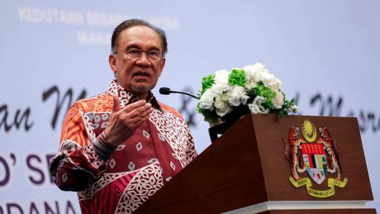 Prime Minister Datuk Seri Anwar Ibrahim - BERNAMApix