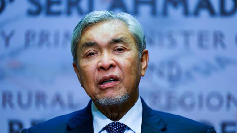 Deputy Prime Minister Datuk Seri Dr Ahmad Zahid Hamidi - BERNAMApix