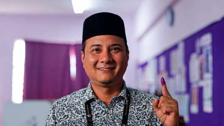 BN candidate Syed Hussien Syed Abdullah - BERNAMApix