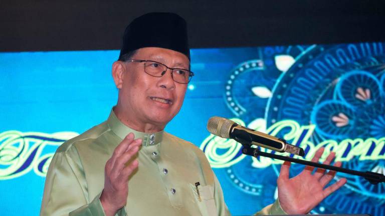 Sarawak Utilities and Telecommunications Minister Datuk Seri Julaihi Narawi - BERNAMApix