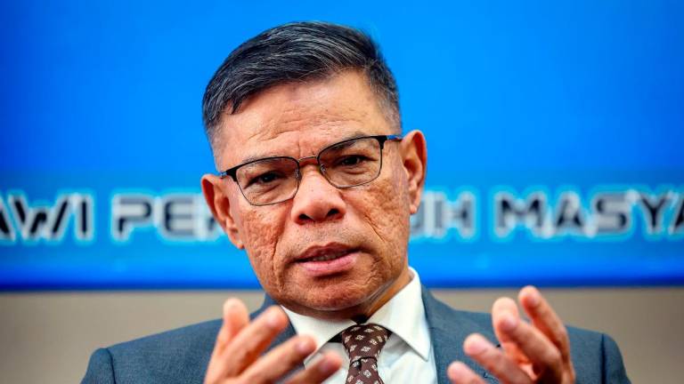Menteri Dalam Negeri Datuk Seri Saifuddin Nasution Ismail. - fotoBERNAMA