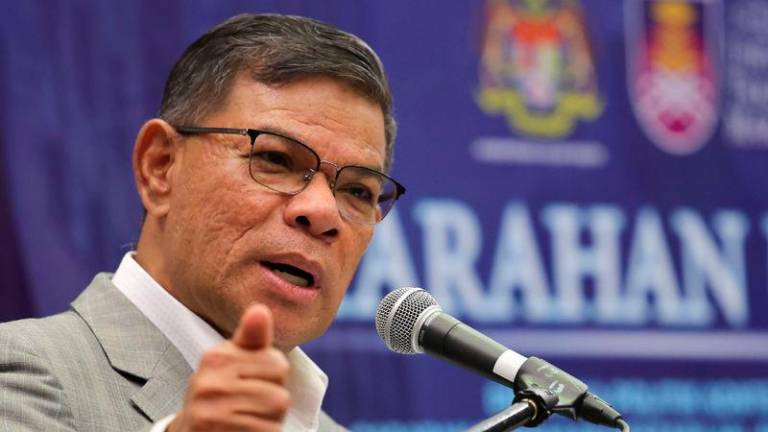 Home Minister Datuk Seri Saifuddin Nasution Ismail - BERNAMApix