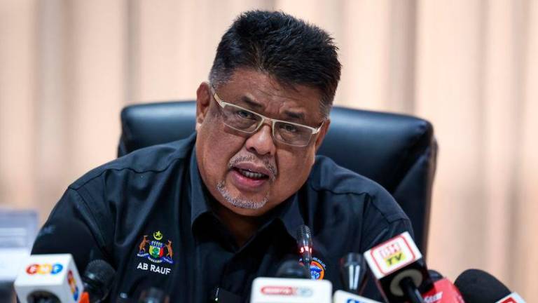 Melaka Chief Minister Datuk Seri Ab Rauf Yusoh - BERNAMApix