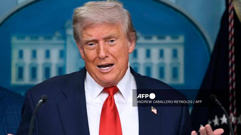 US President Donald Trump. - ANDREW CABALLERO-REYNOLDS / AFP
