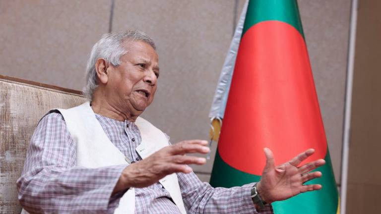 Chief Adviser to the Government of Bangladesh, Professor Dr Muhammad Yunus, in a recent interview with Bernama, said Malaysia could serve as the “beneficiary window” for enhancing economic connectivity between ASEAN and the populous South Asian region. - BERNAMAPIX