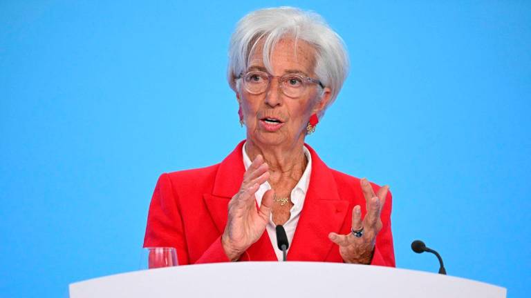 (FILES) European Central Bank (ECB) President Christine Lagarde. - Kirill KUDRYAVTSEV / AFP