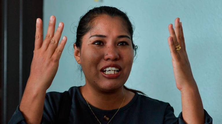 Loh Siew Hong during an earlier court proceedings. - Bernama pix