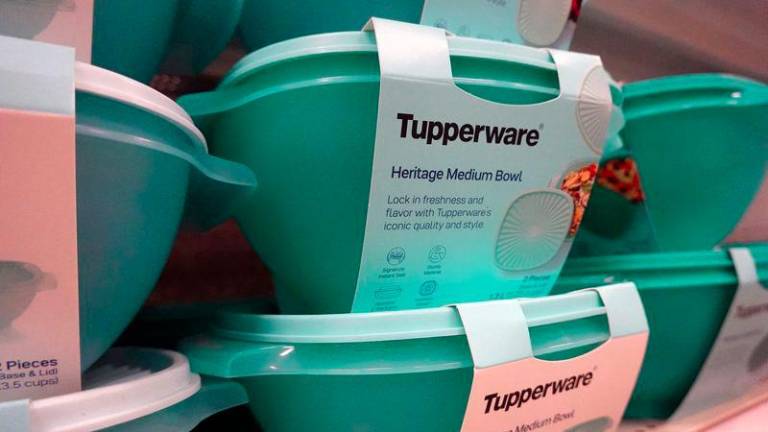 Tupperware Brands Inc and some of its subsidiaries filed for Chapter 11 bankruptcy protection on September 17, 2024, the food container firm said in a statement. - AFPPIX