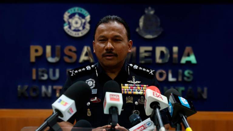 Kelantan police chief Datuk Mohd Yusoff Mamat. - BERNAMApix