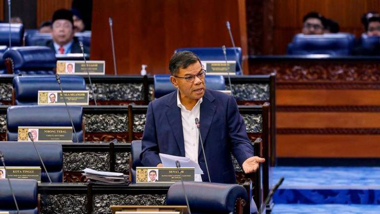 Menteri Dalam Negeri Datuk Seri Saifuddin Nasution Ismail - fotoBERNAMA