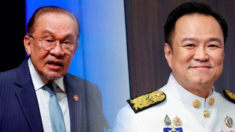 Prime Minister Datuk Seri Anwar Ibrahim (L) &amp; Thailand’s Prime Minister Anutin Charnvirakul (R) - BERNAMA &amp; REUTERS