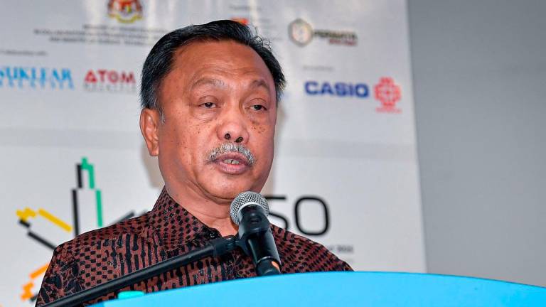 Deputy Science, Technology and Innovation Minister Datuk Mohammad Yusof Apdal. - BERNAMApix