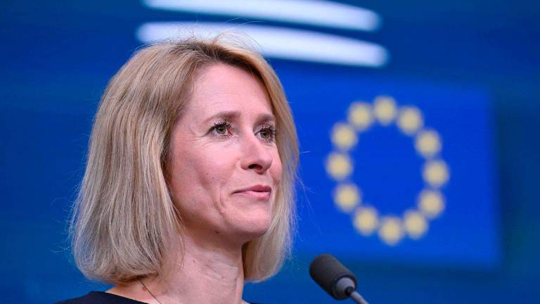 European Union High Representative for Foreign Affairs and Security Policy Kaja Kallas - AFPpix