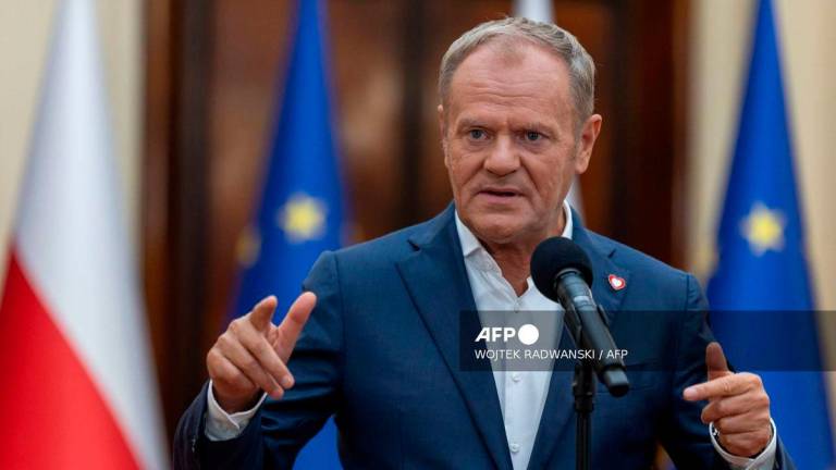 Poland’s Prime Ministrer Donald Tusk - Photo by WOJTEK RADWANSKI / AFP