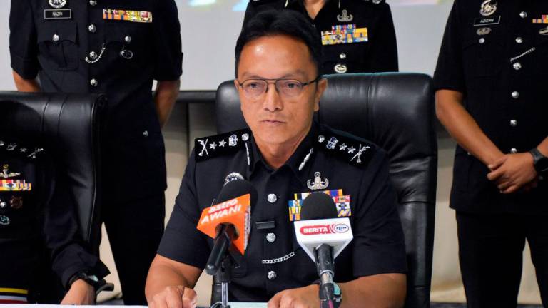 Melaka police chief Datuk Dzulkhairi Mukhtar - BERNAMApix