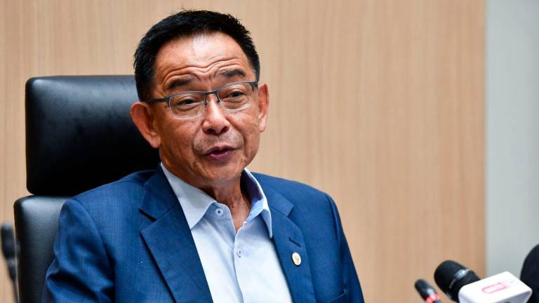 Sarawak Minister of Tourism, Creative Industry and Performing Arts, Datuk Seri Abdul Karim Rahman Hamzah - BERNAMApix