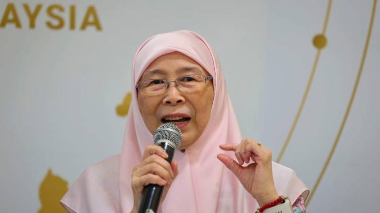 Yang Dipertua PPPM Datuk Seri Dr Wan Azizah Wan Ismail - BERNAMApix