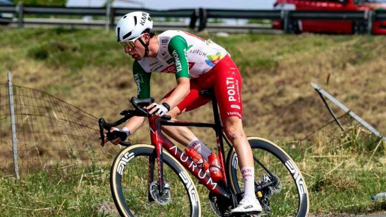 Italian rider Davide Bais has competed in the Giro d’Italia three times and won Stage 7 in 2023.