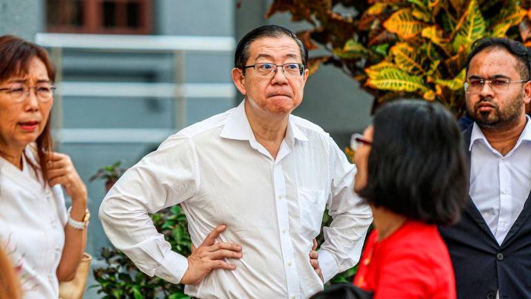 Former Penang chief minister Lim Guan Eng - BERNAMApix