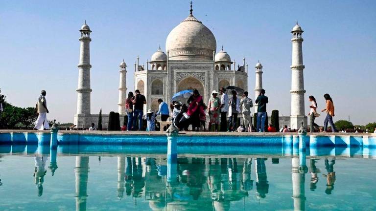 Taj Mahal - Photo by AFP
