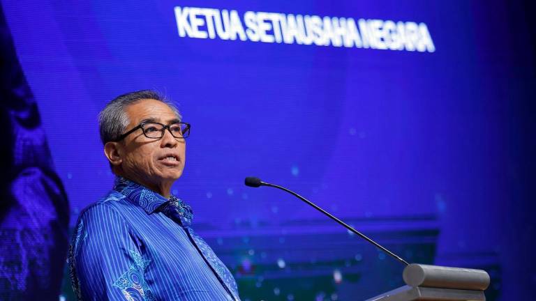 Chief Secretary to the Government Tan Sri Shamsul Azri Abu Bakar - Photo by BERNAMA