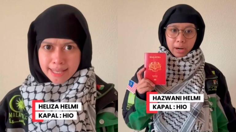 Screengrabs via Sumud Nusantara Official’s Facebook reel