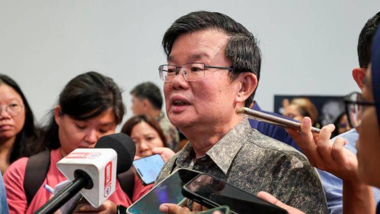 Ketua Menteri Pulau Pinang Chow Kon Yeow - fotoBERNAMA
