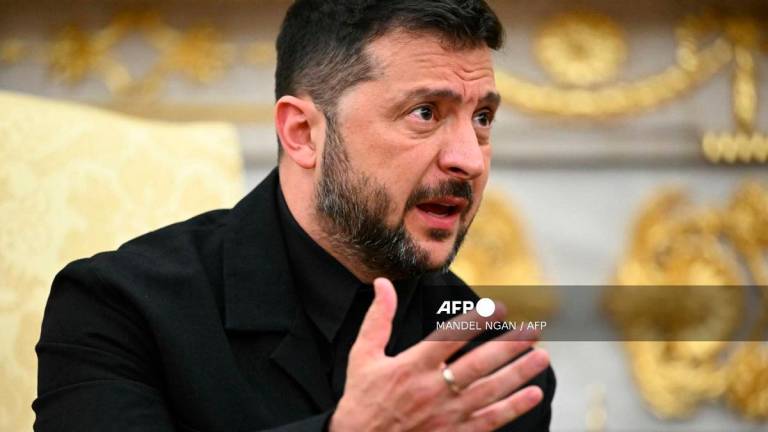 Ukrainian President Volodymyr Zelensky. - Mandel NGAN / AFP