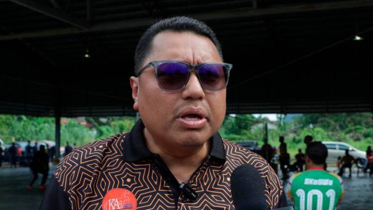 Timbalan Ketua UMNO Gua Musang Mohd Syahbuddin Hashim - fotoBERNAMA